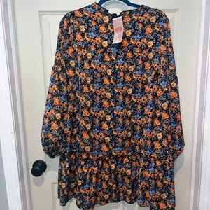 Never worn Floral dress with tags